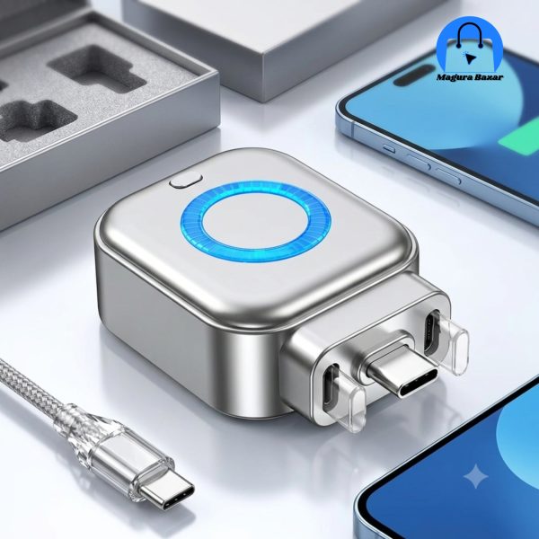 3 140W Smart Auto Disconnect Charging Adapter | Overcharging Protector charger disconnector auto eject charger full charge separate new gadget 2026